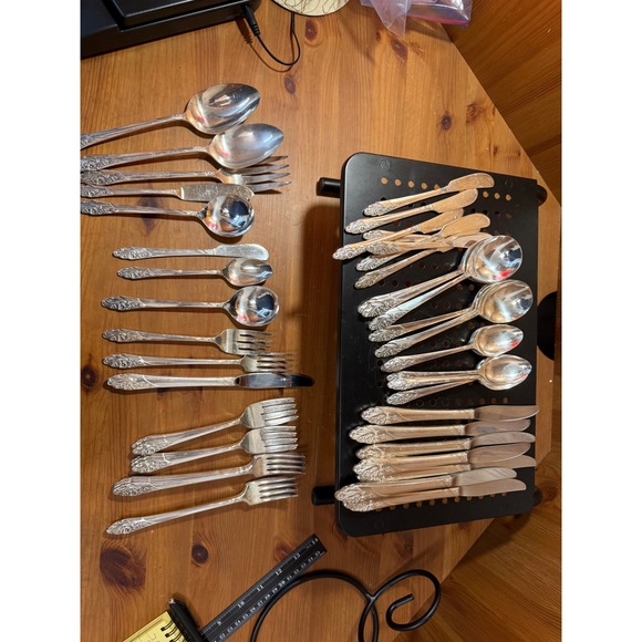 Community Other - Community Evening Star Silverplate Flatware Set 52 Pc Service for 8